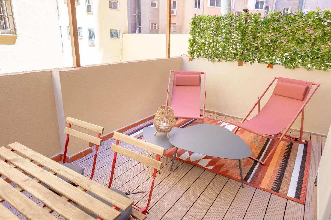 Teatro Suites Malaga Playa Buitenkant foto
