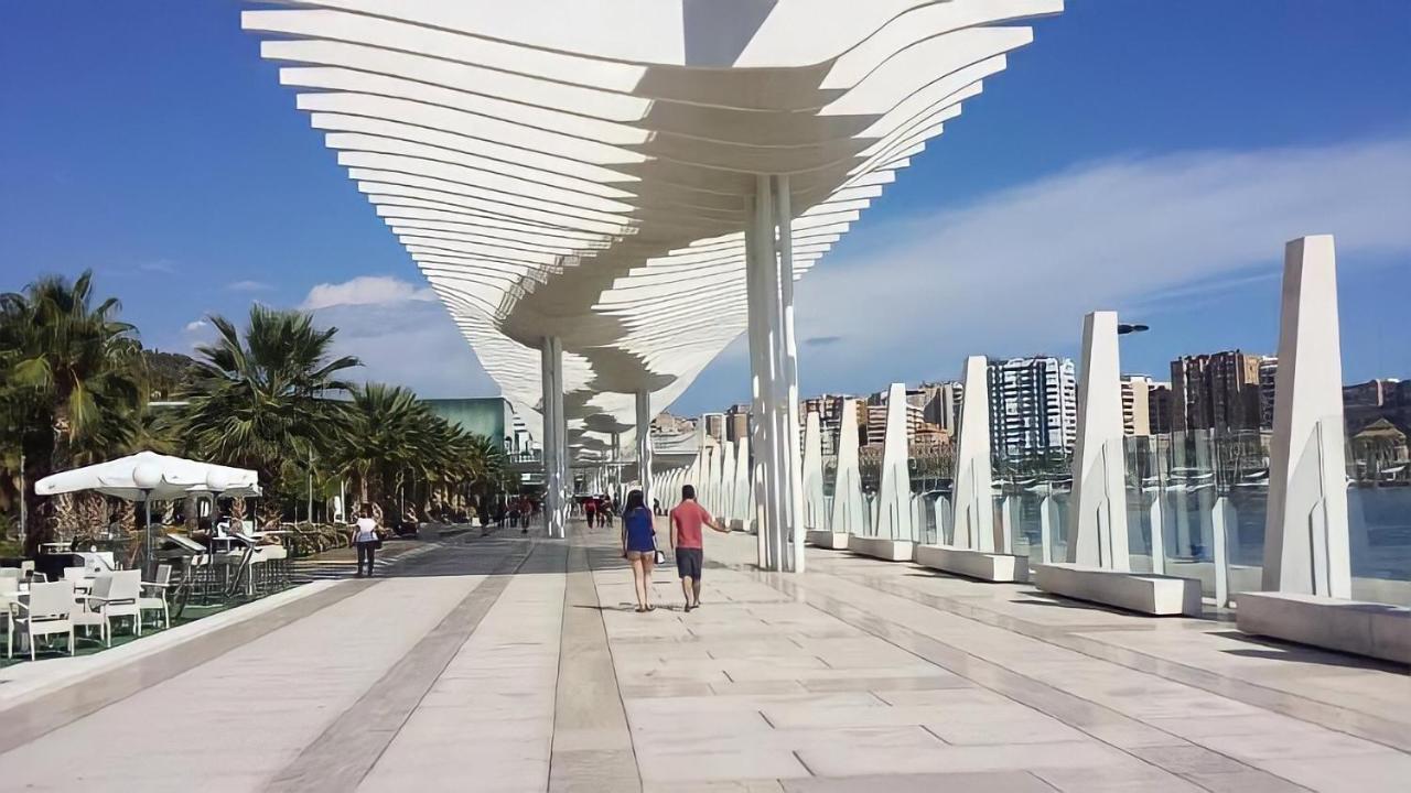 Teatro Suites Malaga Playa Buitenkant foto